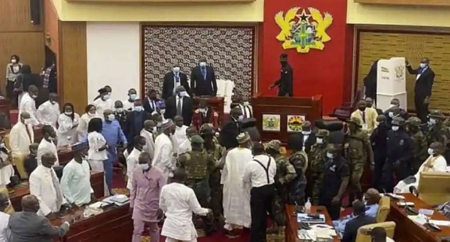 Brawl in Parliament: Occupy Ghana demands prosecution of violent MPs