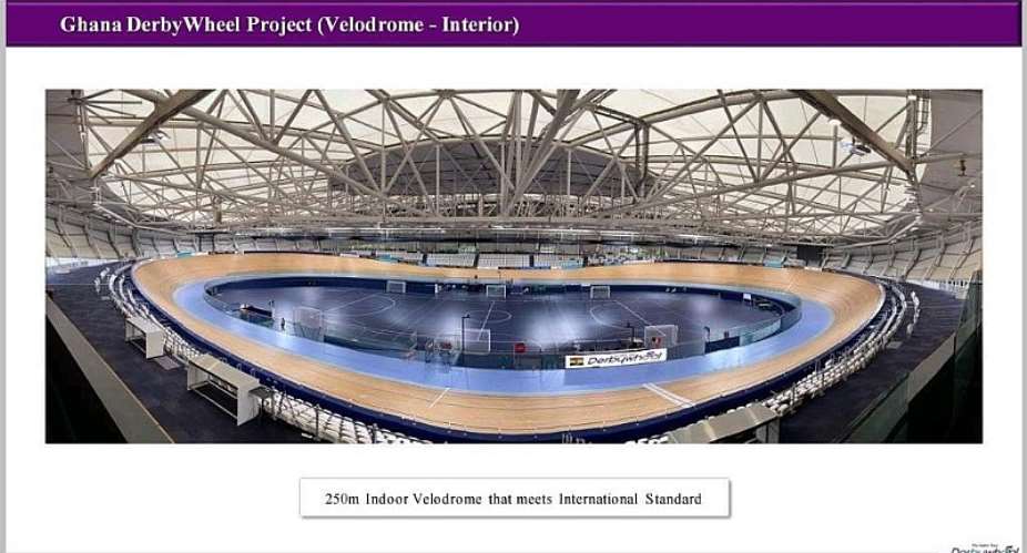 Ghana Cycling to get 60 million ultra modern multi purpose Velodrome from DerbyWheel