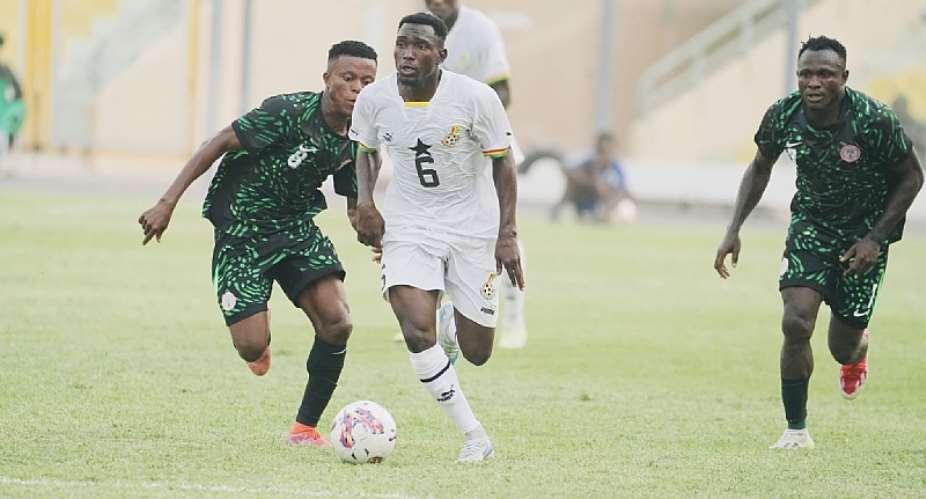 2024 CHAN Qualifiers: Ghanas Black Galaxies held by Nigeria to a goalless scoreline in first leg in Accra