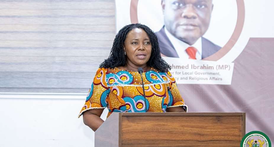 Madam Rita Naa Odoley Sowah, Deputy Minister for Local Government