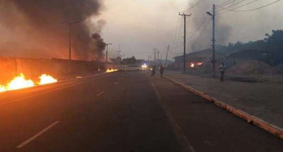 Five dead; 42 injured in La Gas inferno - Police confirms