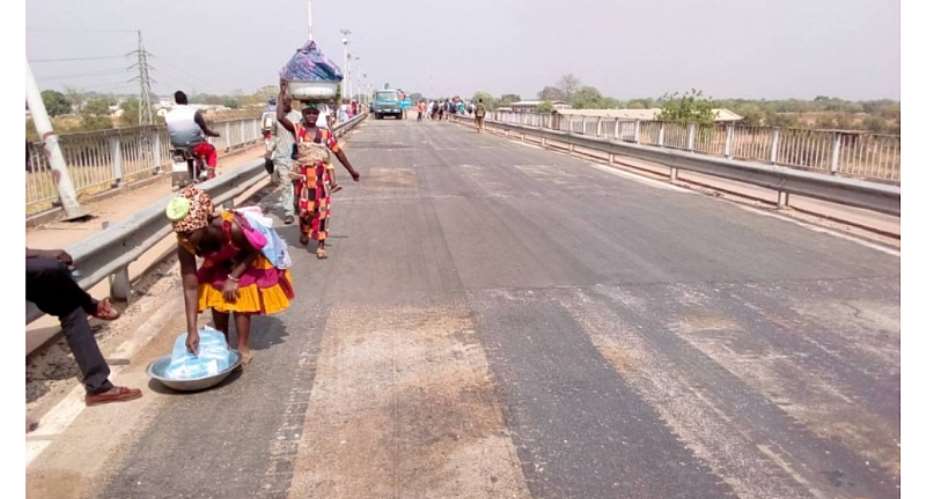 Roads Minister Performs Ceremony As Buipe-Yapei Bridges Reopen