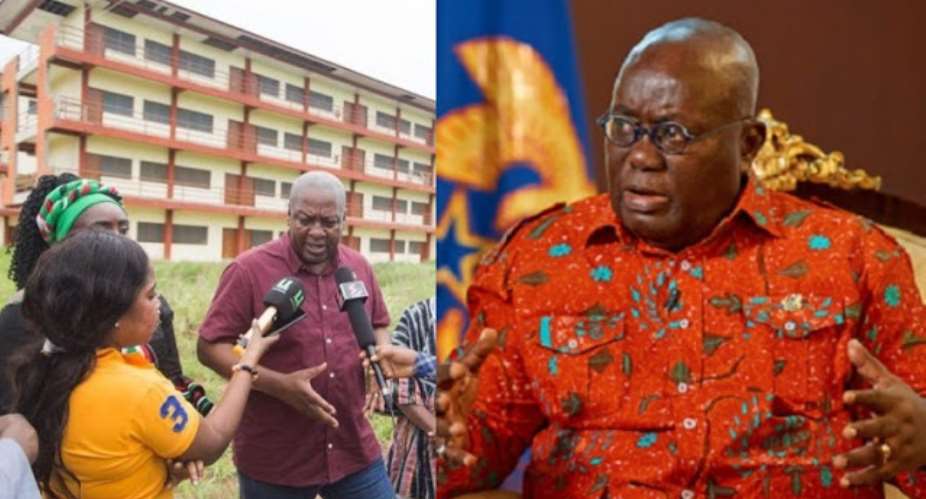 Jealousy and greed inspired Akufo Addo to abandon uncompleted projects by the former Ghanaian leader, John Mahama
