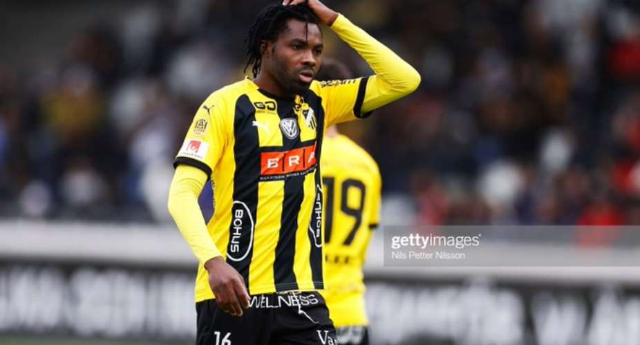Swedish Club Falkenbergs FF Sign Ex-Hearts Striker Kwame Kizito