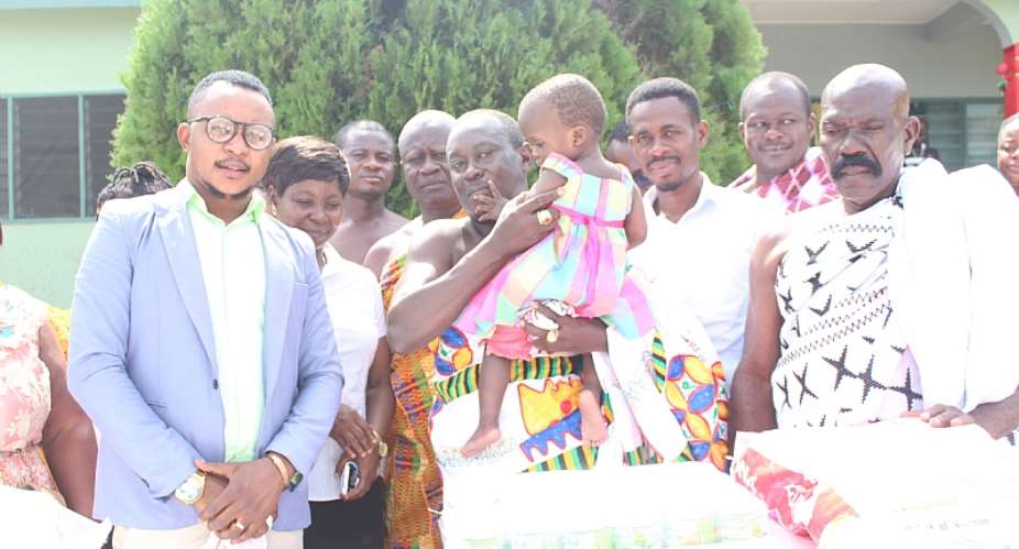 Ejura Kontihene Celebrates Birthday at Orphanage In Asante Mampong