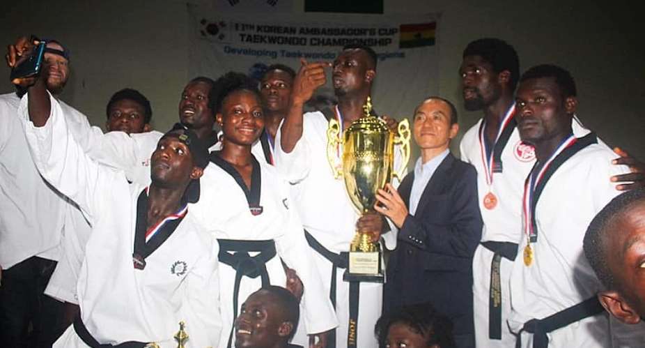 Greater Accra Taekwondo Coach Max Commends Athletes For Winning 2019 Korea Ambassadors Cup