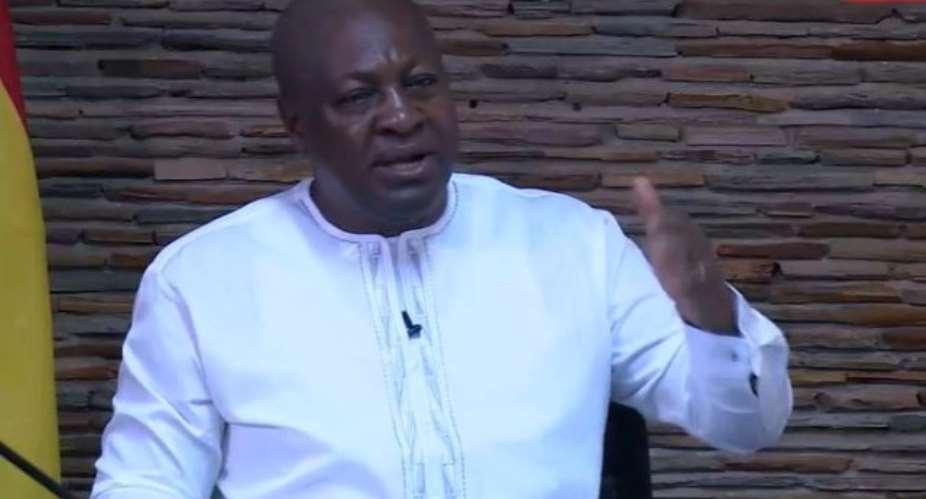 Mahama Challenges Akufo-Addo To Sack 40 Of His Ministers