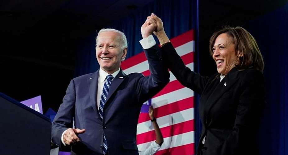 US President Biden and VP Harris