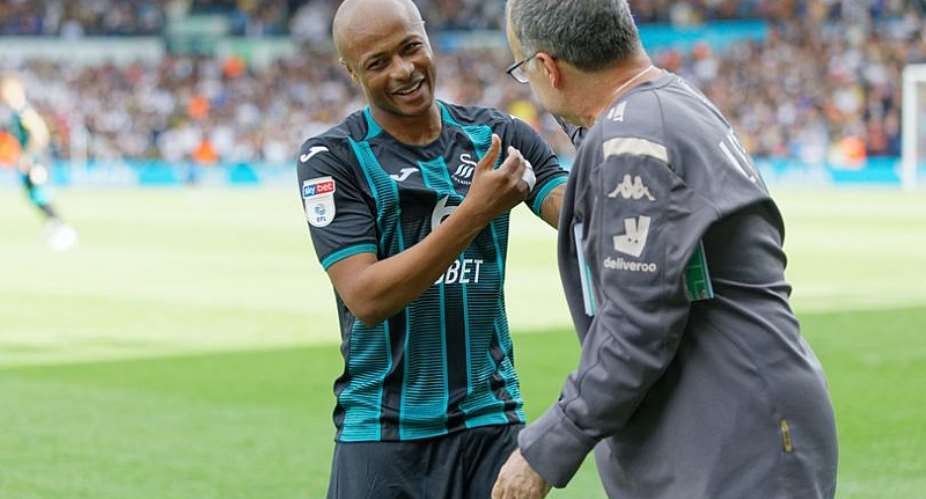 Andre Ayew Refuses To Discuss Leeds United Interest Amid Transfer Speculations