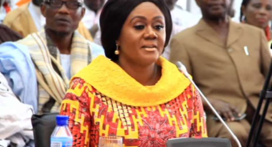 Minister for Tourism, Arts and Culture, Mrs Barbara Oteng-Gyasi,