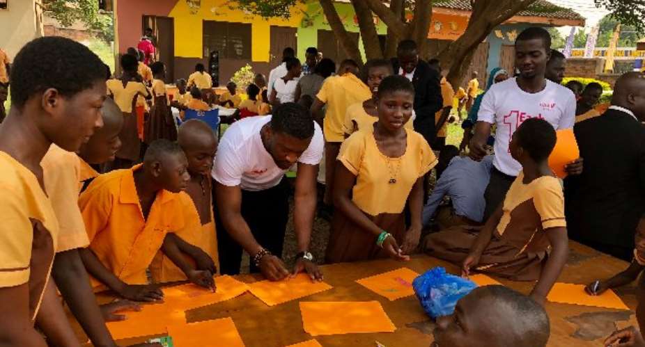 The programme was held to commemorate the 2019 edition of its annual Each-One-Teach-One initiative in Ghana and across other subsidiaries in Africa.