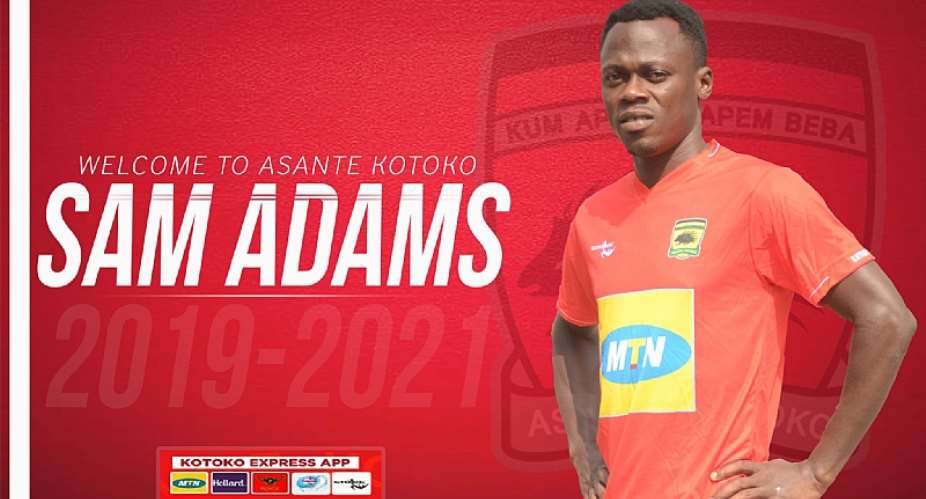 OFFICIAL: Asante Kotoko Sign Former Aduana Stars Winger Sam Adams