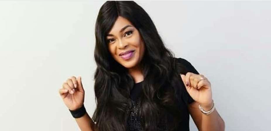 Nollywood Actress, Sola Kosoko Pretty in African kembe Trouser