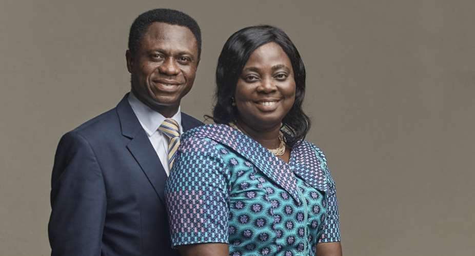 Apostle Eric Nyamekye and wife Mary