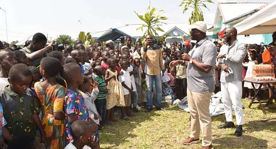Ellembelle MP Fetes Children On Christmas Day