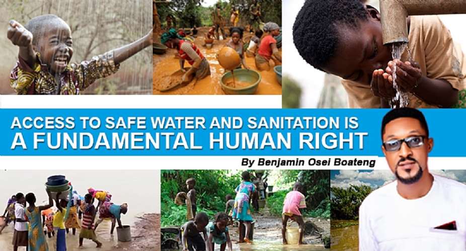 Access To Safe Water And Sanitation Is A Fundamental Human Right Not A Privilege For Few