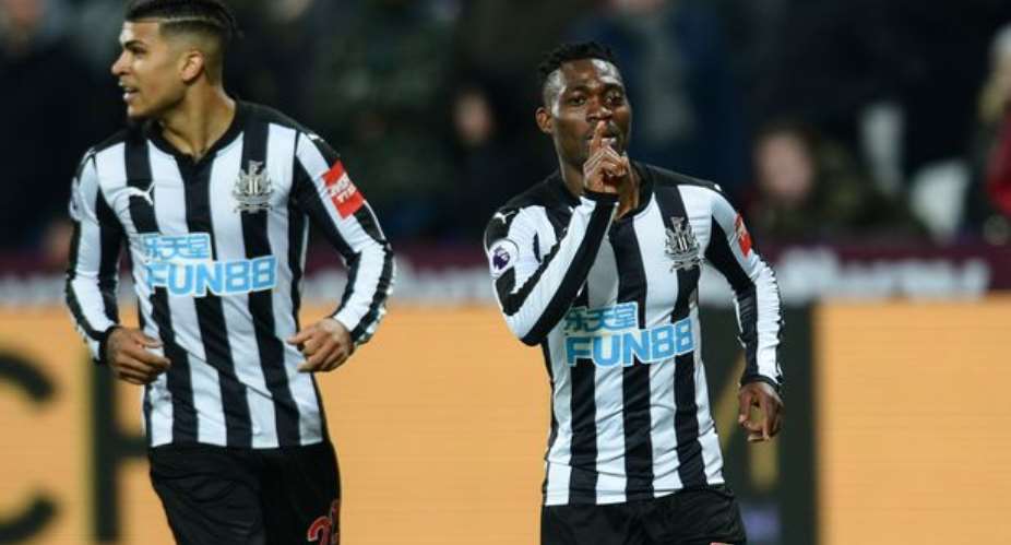 Newcastle Winger Christian Atsu Applauds Newcastle United Mental Strength