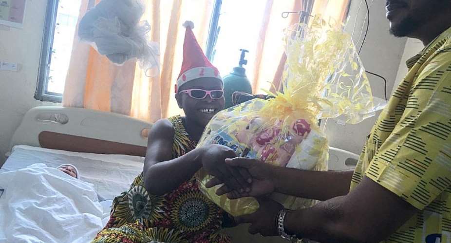 AR: MTN Fetes New Christmas Babies With Hampers