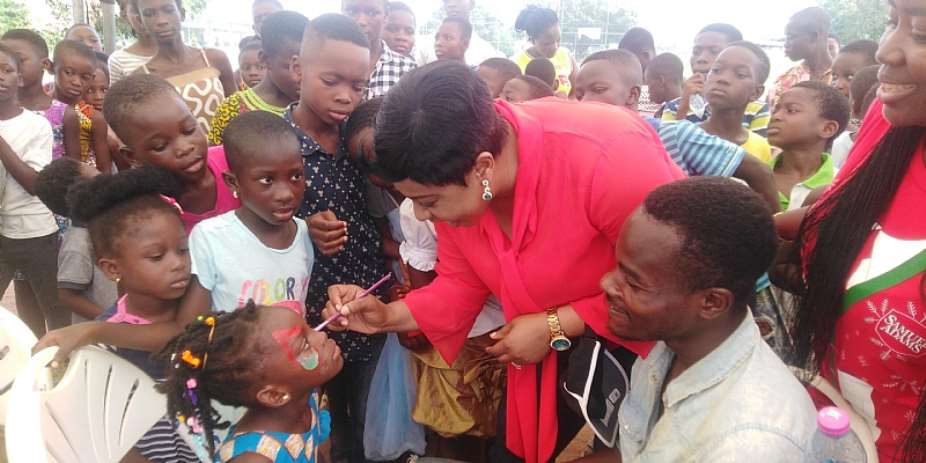 Dome Kwabenya Constituency: MP Crowns Year With Christmas Party For 1500 Children