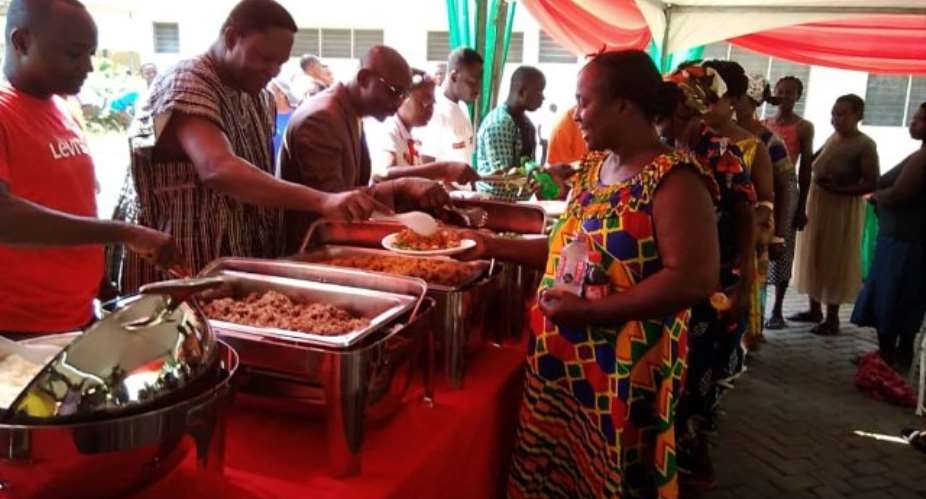 ICGC feted patients, caregivers and staff of the Eastern Regional hospital to mark the Christmas day.
