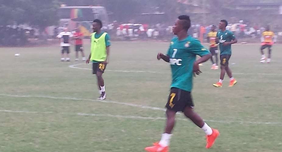 GPL Best Player Latif Blessing holds first training with Black Stars