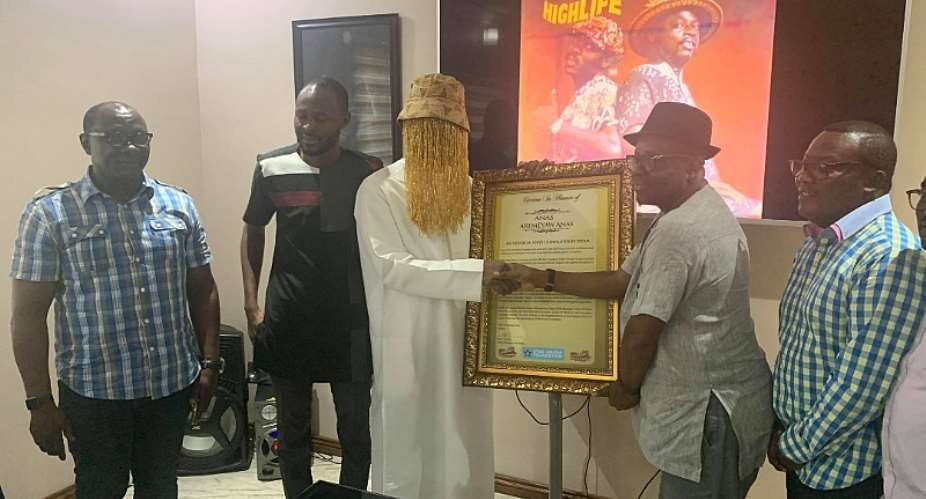 Anas Aremeyaw Anas Grabs Star Award