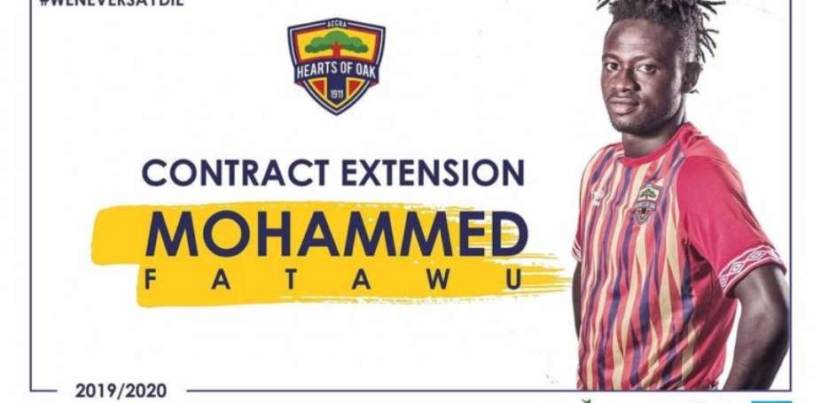 Fatawu Mohammed Signs New Hearts of Oak Contract