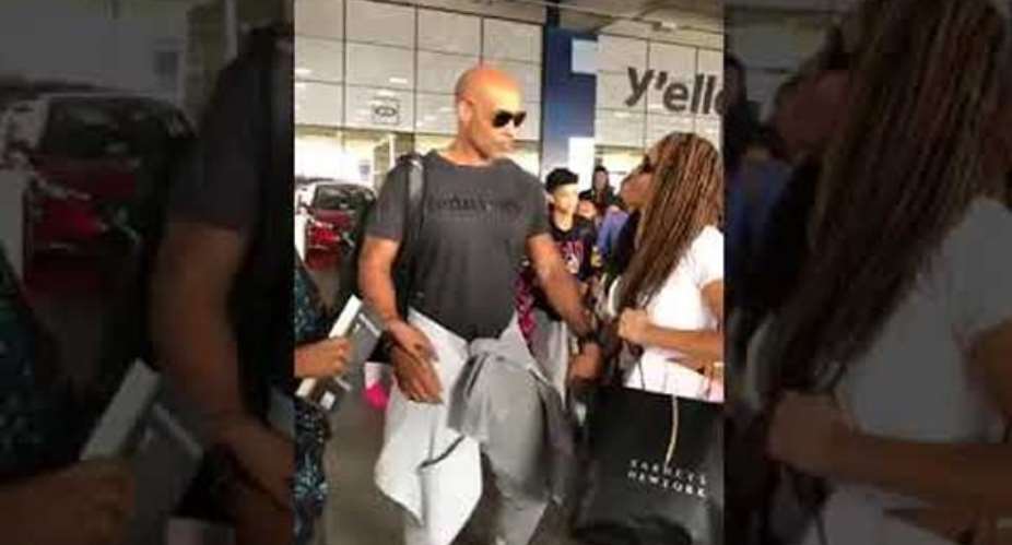 Boris Kodjoe, Beyonce's siblings and mum arrive in Ghana