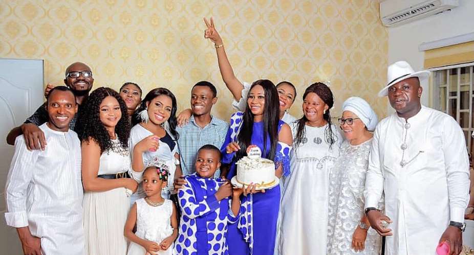 Ex Beauty Queen Hosts Amazing Birthday House Warming Reception,Records Presence Of Family and Friends