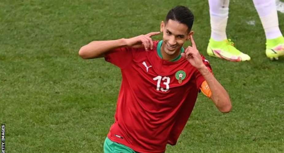 Badr Benoun scored three goals for Morocco at the 2021 Arab Cup