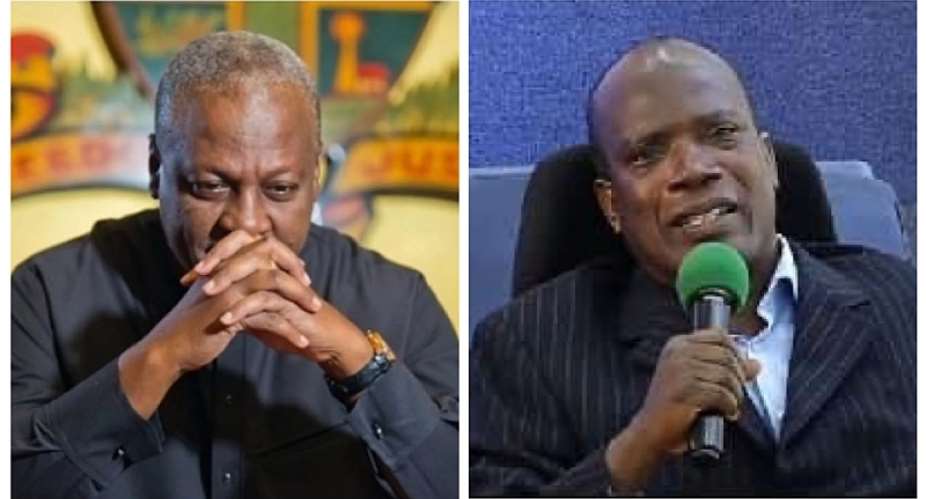 Former President John Mahamaleft and late former Chairman of the Church of Pentecost