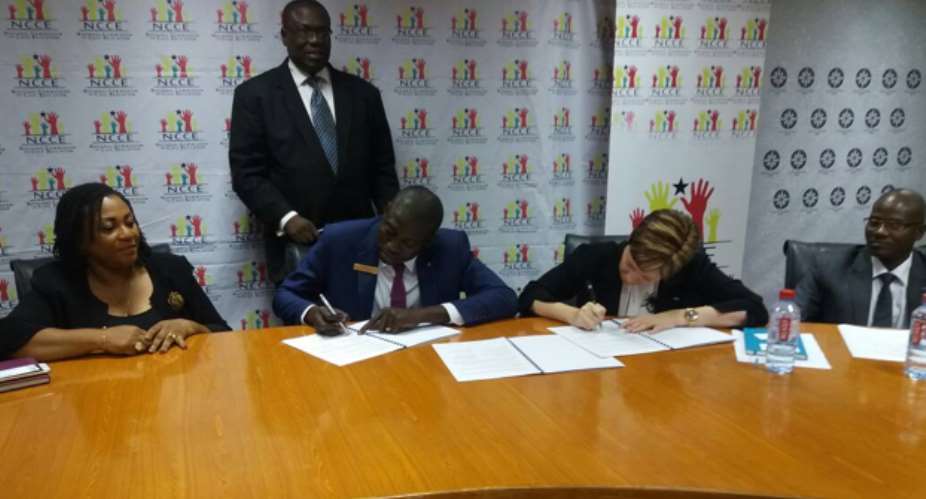 NCCE And JCI Ghana Signs Mou On The Implementation And Promotion Of A National Active Citizens Campaign