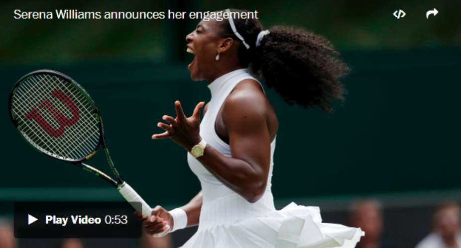 Serena Williams Announces Her Engagement To Reddit Co-Founder  On Reddit