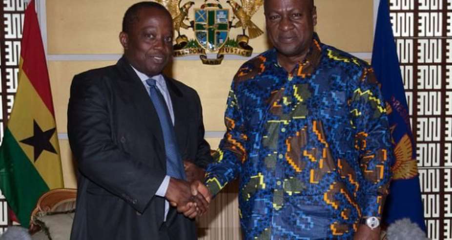 Mahama inaugurates Auditor-General thought to have 'dodged' appointment