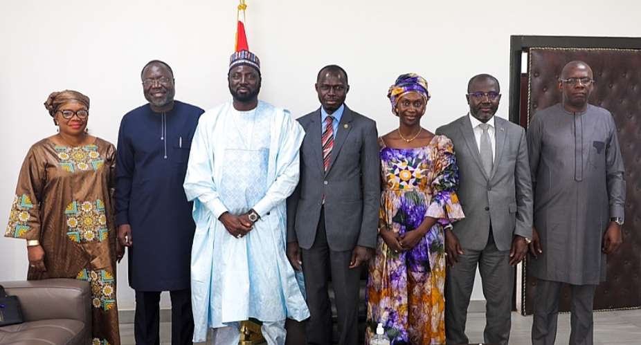 President Touray visits some government officials as part of his mission to The Gambia