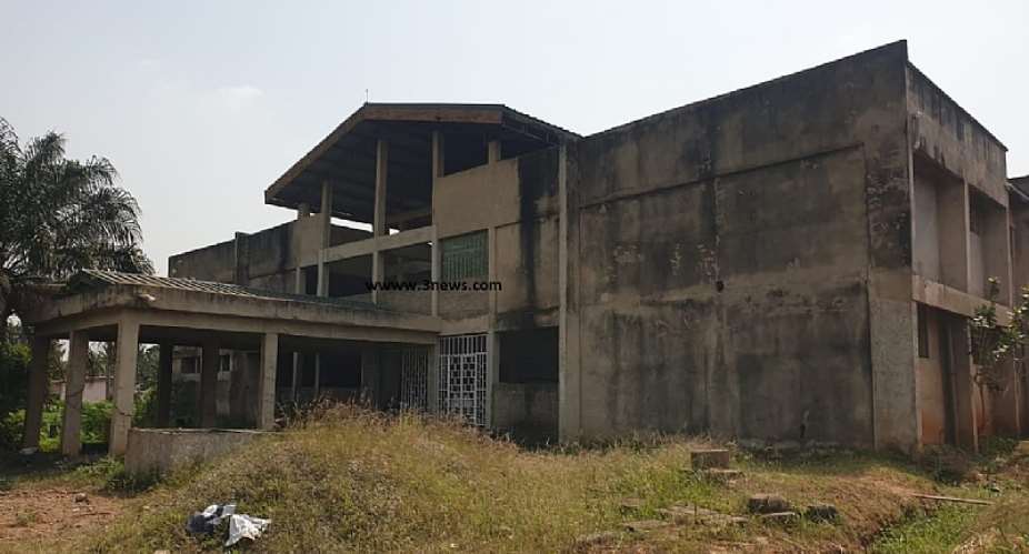 Maternity block at Tafo Gov't Hospital left to rot