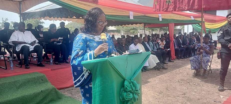 HER LADYSHIP THE CHIEF JUSTICE DELIVERING HER ADDRESS