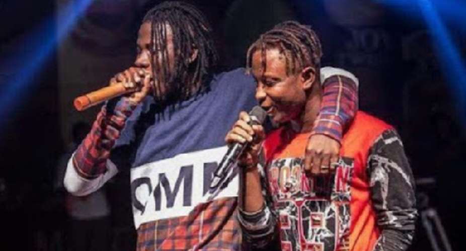 Stonebwoyleft and Kelvyn Boy