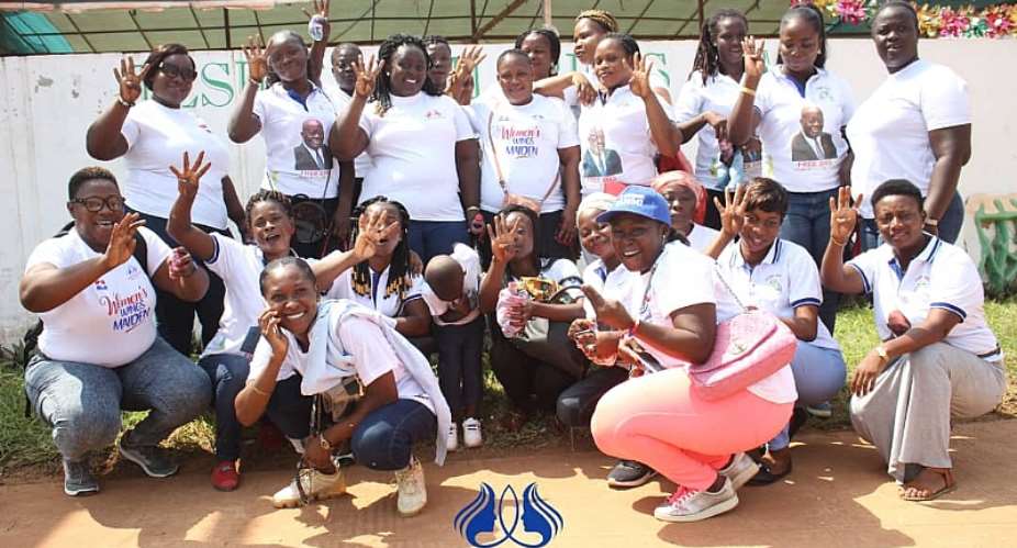 NPP Women's Wing Maidens Donates To Teshie Orphanage