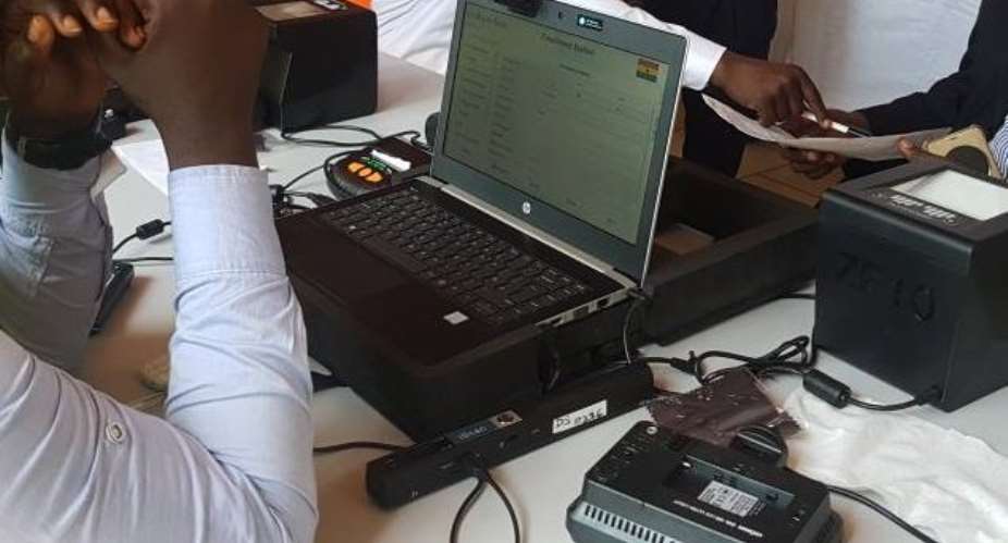 Ghana Card Registration Laptops Stolen At AsokoreMampong