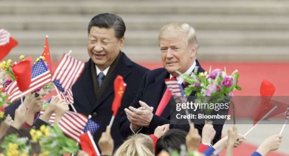 US President-elect and Chinese President Xi, leaders of the two superpowers