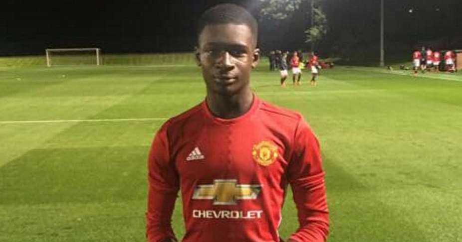 Ghanaian starlet Yeboah Amankwah dumps Man United to sign for Manchester City