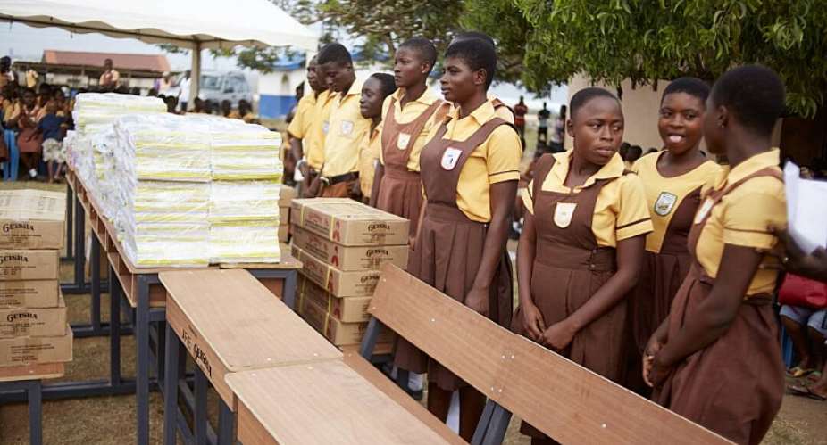 MP Carlos Ahenkorah Distributes 2,000 Pieces of Dual Desk To Schools