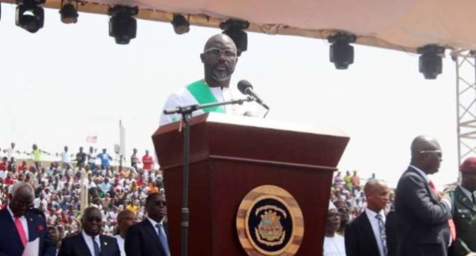 Inauguration of Liberia President in Monrovia