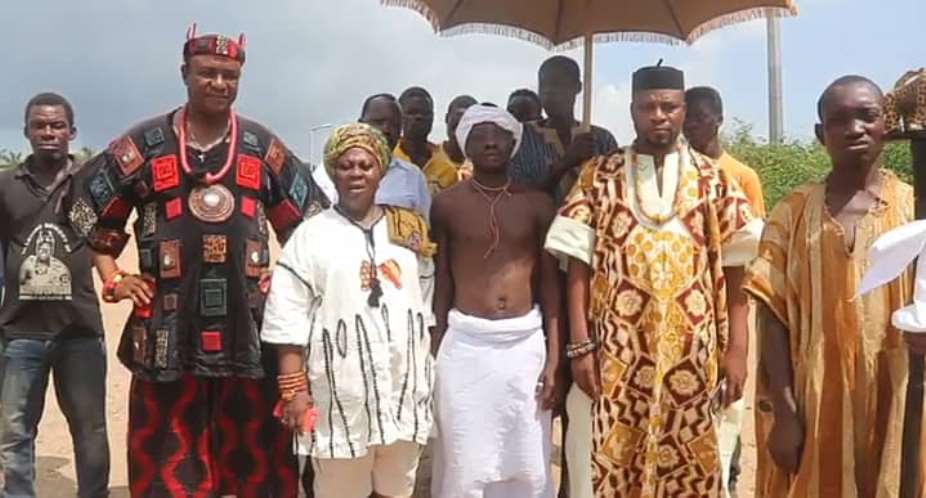 South Tongu chiefs perform rituals for peaceful 2020 election
