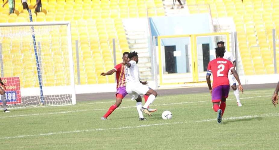 GHPL: Hearts of Oak move to second after drawing against Berekum Chelsea