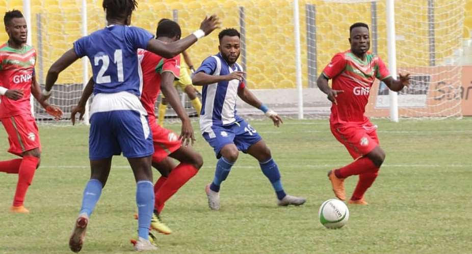GHPL: Tough fixture between Great Olympics and Karela United ends goalless