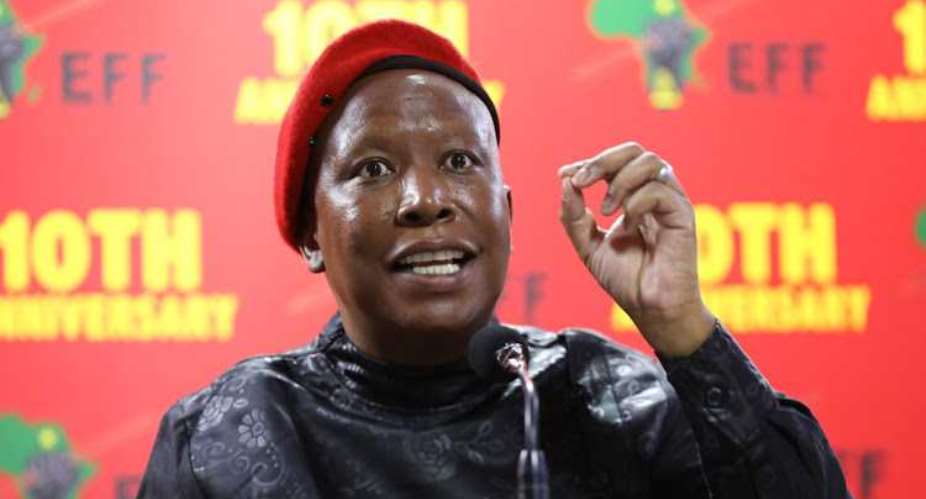 Julius Malema, Founder and leader of the Economic Fighters Forum EFF