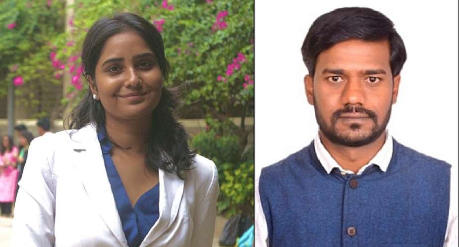 Sofia Eve Mathew and Dr. Karamala Areesh Kumar