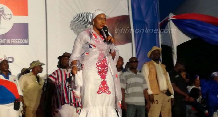 We wont forget NDCs lies on election day – Samira Bawumia